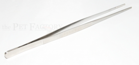 Futterpinzette Edelstahl 30cm gerade