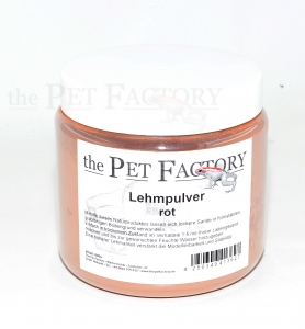 Lehmpulver rot 800g Dose
