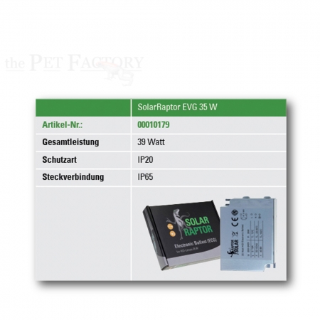 SolarRaptor EVG 35W