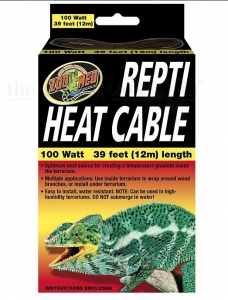 Repti Heat Cable 100W, 12 m